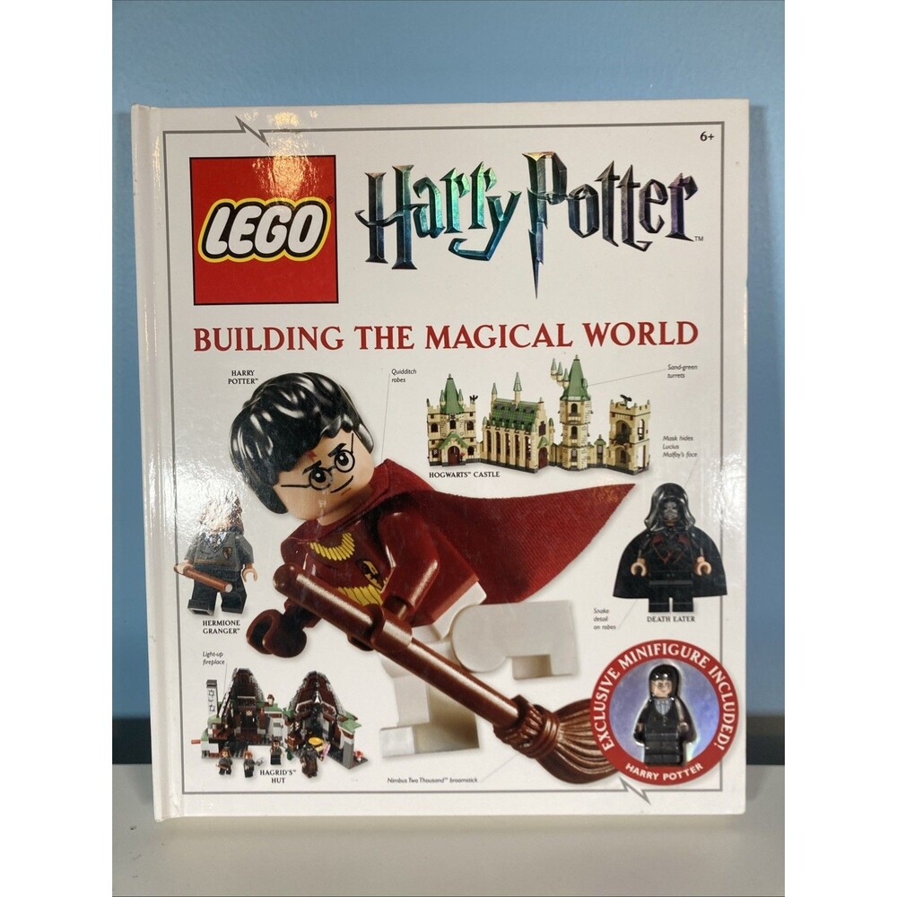 LEGO Harry Potter Building The Magical World Book w/ Exclusive Minfigure • 2011